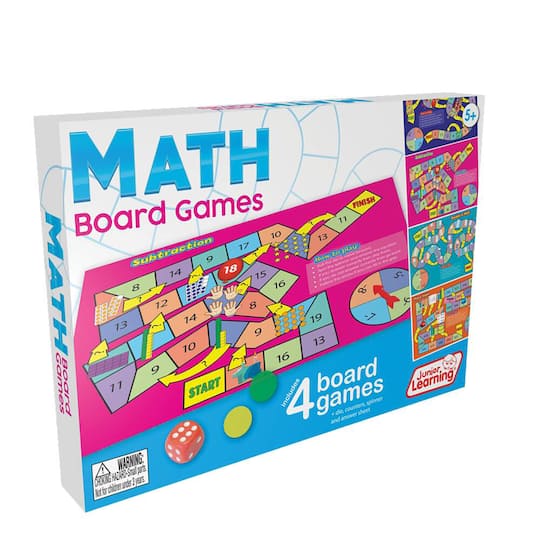Junior Learning® Math Learning Educational Board Games